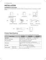 LG Electronics DLEX3700W Installation guide