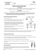 Barclay Products 4201-MC-PN Installation guide