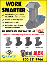Gibraltar Building Products JACK6GZ Specification
