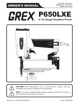Grex P650LXE User guide