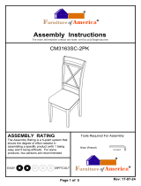 Furniture of America IDF-3163SC Installation guide