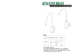 Kingston Brass HKSAG3193AL Installation guide