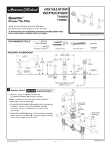 American Standard T440901.002 Installation guide