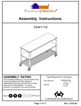 Furniture of America IDF-4111S Installation guide