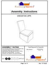 Furniture of America IDF-3341BG-SC Installation guide