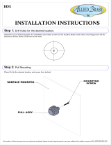 Allied Brass 101-PB Installation guide