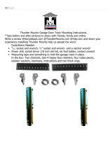 Thunder Mount Systems TMGTS-12 Operating instructions