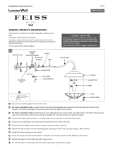 Feiss WB1829SGM Installation guide