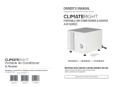 ClimateRight CR2500ACH User manual