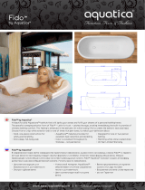 Aquatica Fido-Wht Installation guide