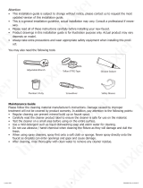 Luxier BSH06-SB Installation guide