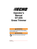 Echo GT-225I User manual