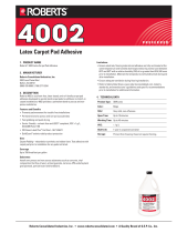Roberts 4002-1 Installation guide