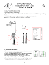ALFI BRAND AB1229-PC User manual