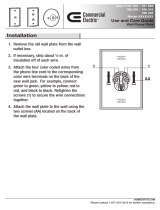 Commercial Electric B2184CW003 User manual