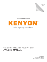 Kenyon B70425NH User manual