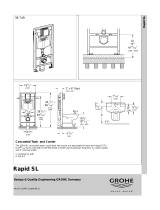 GROHE 38749001 Installation guide