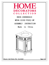 Home Decorators Collection 12102-VS22J-AW Operating instructions