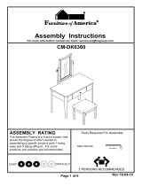 Furniture of AmericaIDF-DK6360PK