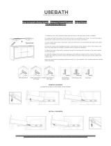 Moreno Bath SMF800-GW Installation guide