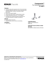 Kohler K-77983-4-BL User manual
