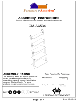 Furniture of America IDF-AC534 Installation guide