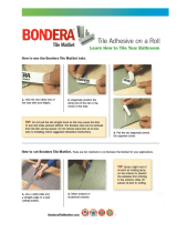 Bondera Waterproof Seam Tape Installation guide