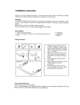 Sapphire 13224-US15 Operating instructions