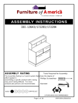 Furniture of America IDI-172204 Installation guide