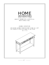 Home Decorators Collection 9715100210 Installation guide