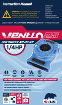 B-Air HD-VLO-25-RD-18 User manual