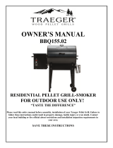 Traeger Tailgater Blue  Owner's manual
