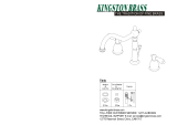 Kingston Brass HKB1972PX Installation guide