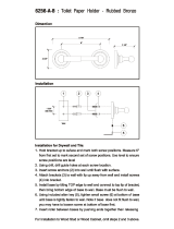 MODONA 6256-A-B Installation guide