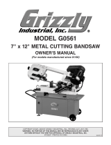 Grizzly Industrial G0561 User guide