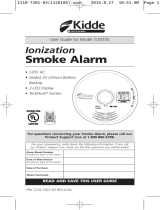 Kidde 21029925 Installation guide