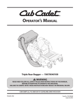 Cub Cadet 19A70040100 User manual