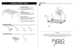 Patio Plus CAS-7PC-18 Installation guide