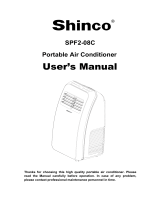 Shinco SPF2-08C Owner's manual