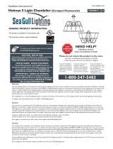 Sea gull lighting 39806BLE-827 Installation guide