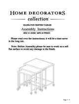 Home Decorators Collection 0549000910 Operating instructions