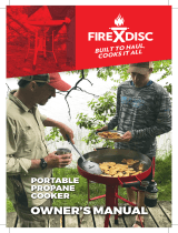 FireDisc TCGFD22HRR Owner's manual