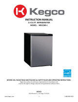 Kegco MDC240-1BB User manual