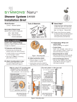 Symmons S-4101-STN Installation guide