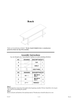 Alaterre Furniture AMBA032420 Operating instructions
