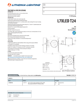 Lithonia Lighting L7XLED T24 U Installation guide