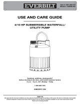 Everbilt SUP80-HD User manual
