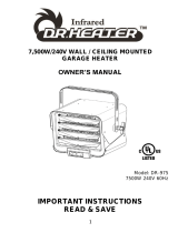 Dr Infrared Heater DR-975 User manual