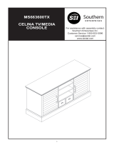 Southern Enterprises CELINA MS663600TX Installation guide