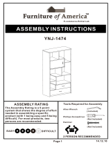 Furniture of America YNJ-1474C6 Installation guide